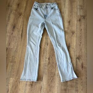 Abercrombie & Fitch slim straight Ultimate high rise jeans size 27 /4 long EUC
